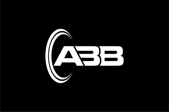 ABB creative letter logo design vector icon illustration