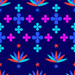 Seamless abstract pattern Design. Fabric Pattern.