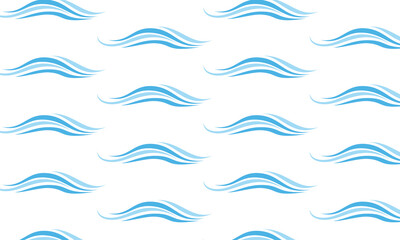 Beautiful wave illustration for background design vector