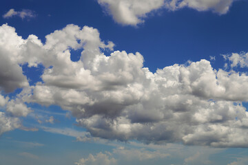 Fototapeta na wymiar 綺麗な夏の雲