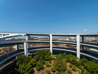 新木津川大橋のループ橋