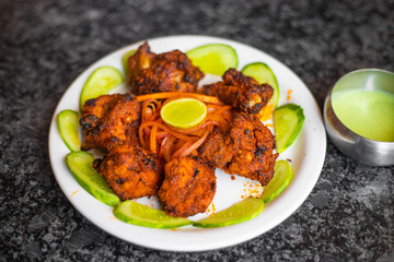 Indian Tandoori - Chicken items.