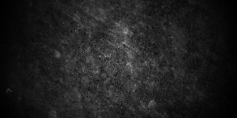 Naklejka premium Dark black grunge wall charcoal colors texture backdrop background. Black Board Texture or Background. abstract grey color design are light with white gradient background. Old wall texture cement.