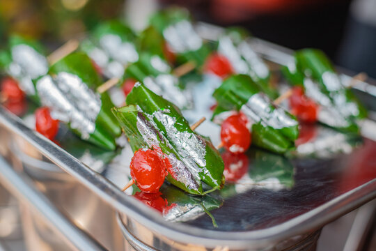 Sweet paan, meetha pan, Betel leaves mouth Freshener, Traditional Indian dessert Paan made with Betel leaf and other ingredients is eaten as a dessert and also aids as a mouth freshener.