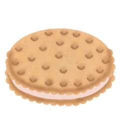 cookies isolated on white