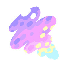 レトロデフォルメライン♪PNG