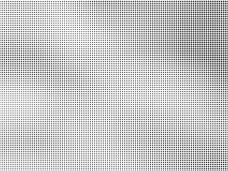 Black and White Dots, Halftone effect. Gradient
