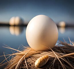 eggs in the nest, png