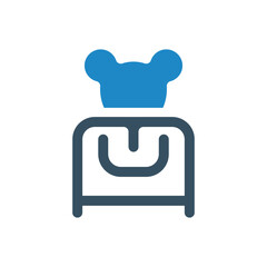 Baby Chair icon vector illustration
