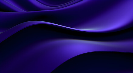 Purple Wave Abstract Art: A Mesmerizing Digital Painting 
