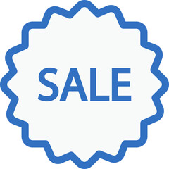 sale tag icon line design, monoline icons.