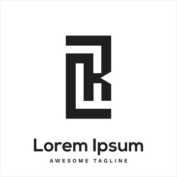 LRK Letter Logo Design Free Icon