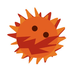orange sun