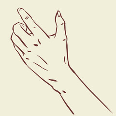 hand illustration vector for card decoration illustration