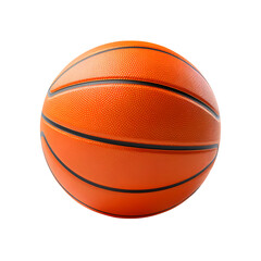 basketball isolated on transparent background.