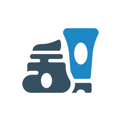 Cream, Lotion icon vector illustration