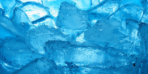 氷の中の景色 - obrazy, fototapety, plakaty