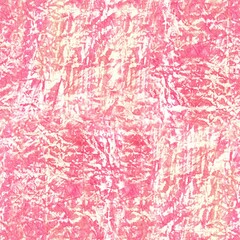Fototapeta premium Pink watercolour abstract seamless pattern