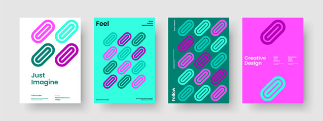 Fototapeta premium Isolated Business Presentation Layout. Abstract Banner Template. Modern Report Design. Flyer. Book Cover. Poster. Brochure. Background. Magazine. Newsletter. Leaflet. Advertising. Portfolio