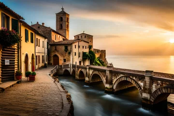 Foto auf Acrylglas Ponte Vecchio ponte vecchio city
