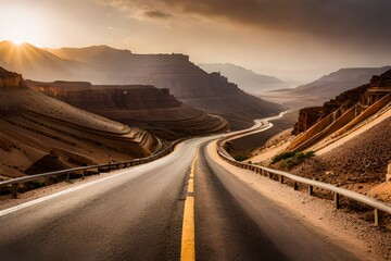 road to the mountains