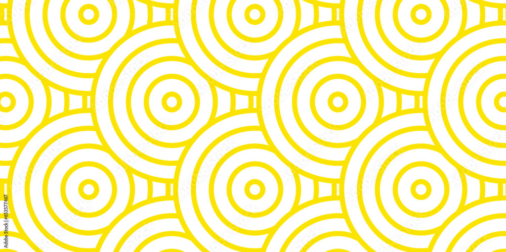 Poster abstract pattern with circles. seamless geometric swirl spiral pattern and abstract circle wave line