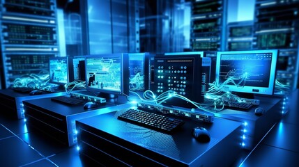 The Nerve Center: Advanced Computer System for Network Management