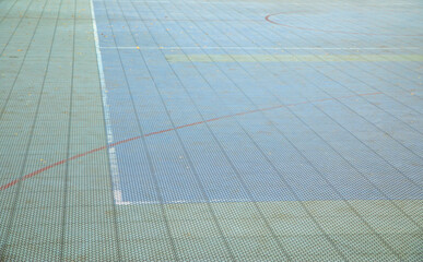 Empty basketball arena. Sport. Hobby