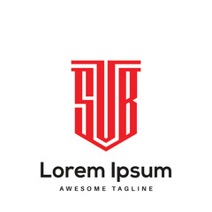 SUB Letter Logo Design Free Icon