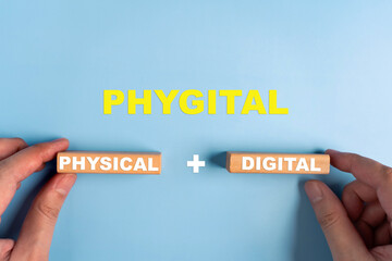 Phygital marketing involves merging tangible physical and the digital physical and digital...