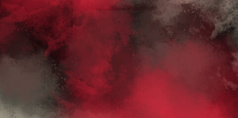 red background wall made on real plaster old red grungy wall background or texture. Red smoke  red background. Texture design, banner background. Background with red texture. wallpaper.