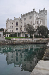 Fototapeta premium Trieste Miramare gardens