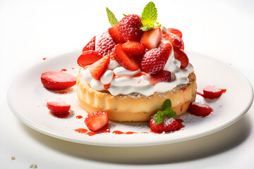 Strawberry Pie Shortcake.