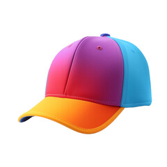 baseball cap isolated on transparent backgrounbd