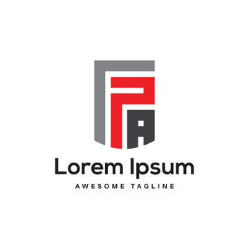 FPA Letter Logo Design Free Icon
