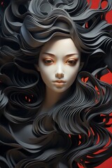 Woman generative ai