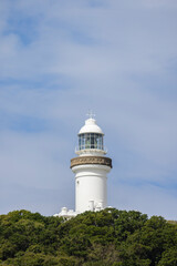 Day time view of Cape Byron Lighthouse, New South Wales, Australia