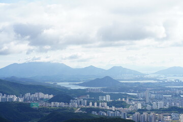 Obraz premium 광양시의 풍경 