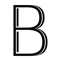 b Logo