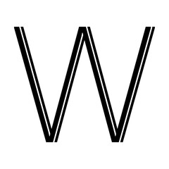 w Logo
