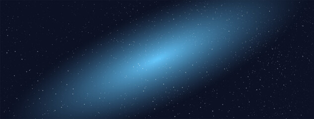 Star in deep space background, Shining stars in the dark sky, Vector illustration.