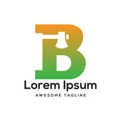 B Letter Logo Design Free Icon Rahim By Designer