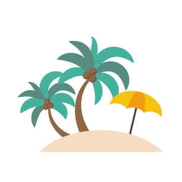 Summer beach