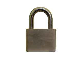 Naklejka premium padlock isolated on transparent background