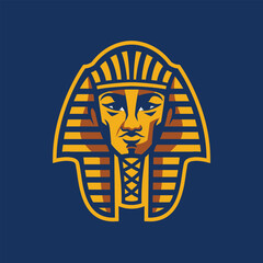Amun-ra the god of Egypt Logo Design