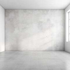 empty black and white concrete room ,display products