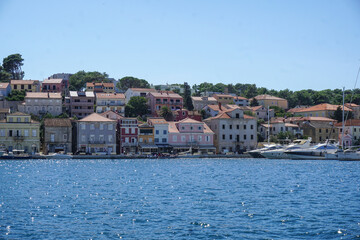 croatia, sea, bay, zatoka, lato, morze, cres, plaza, wybrzeze, krajobraz, niebo, podróż, chmura