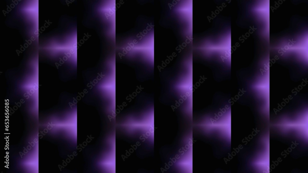 Poster abstract geometric kaleidoscope background with fast blinking shapes. motion. beautiful kaleidoscope