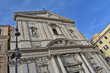 Roma,  la chiesa di San Luigi dei Francesi