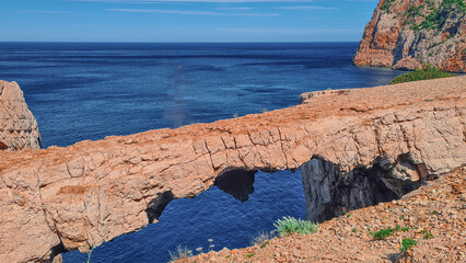 Bridge over the sea